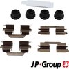 Accessory Kit, disc brake pad JP Group 1264003710