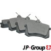 Brake Pad Set, disc brake JP Group 1163705810