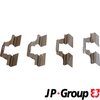 Accessory Kit, disc brake pad JP Group 1163750410