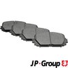 Brake Pad Set, disc brake JP Group 4863601610