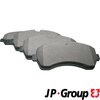Brake Pad Set, disc brake JP Group 1163601810