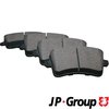 Brake Pad Set, disc brake JP Group 1163706810