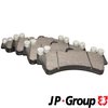 Brake Pad Set, disc brake JP Group 1163606710