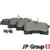 Brake Pad Set, disc brake JP Group 4863701510