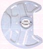 Splash Panel, brake disc KLOKKERHOLM 9040370