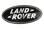 Name Plate Black / Silver, Front, Front Grille, Land Rover LAND ROVER DAG500160