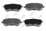 Brake Pad Set, disc brake LORO 231-01-043