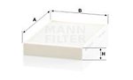 Filter, interior air MANN-FILTER CU22016