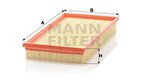Air Filter MANN-FILTER C34100