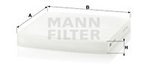 Filter, interior air MANN-FILTER CU2358