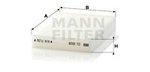 Filter, interior air MANN-FILTER CU2028