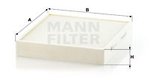 Filter, interior air MANN-FILTER CU26010