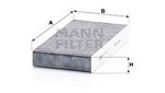 Filter, interior air MANN-FILTER CUK23272
