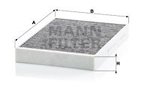 Filter, interior air MANN-FILTER CUK34003