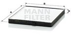 Filter, interior air MANN-FILTER CU2330