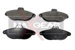 Brake Pad Set, disc brake MAXGEAR 190591