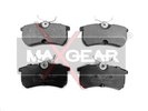 Brake Pad Set, disc brake MAXGEAR 190425