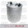 Fuel Filter MEAT & DORIA 4989