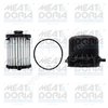 Hydraulic Filter Set, automatic transmission MEAT & DORIA KIT21105
