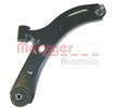 Control/Trailing Arm, wheel suspension METZGER 58066202