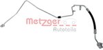High-/Low Pressure Line, air conditioning METZGER 2360063