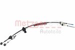 Cable Pull, manual transmission METZGER 3150349