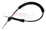 Cable Pull, manual transmission METZGER 3150321