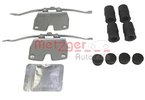 Accessory Kit, disc brake pad METZGER 109-1851