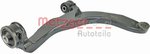 Control/Trailing Arm, wheel suspension METZGER 58101402