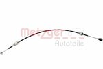 Cable Pull, manual transmission METZGER 3150082