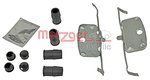 Accessory Kit, disc brake pad METZGER 109-1882