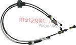 Cable Pull, manual transmission METZGER 3150128