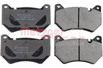 Brake Pad Set, disc brake METZGER 1170986
