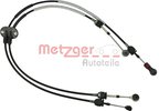 Cable Pull, manual transmission METZGER 3150130