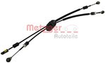 Cable Pull, manual transmission METZGER 3150209