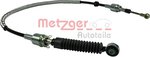 Cable Pull, manual transmission METZGER 3150124