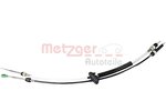 Cable Pull, manual transmission METZGER 3150259