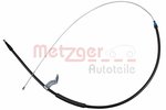 Cable Pull, parking brake METZGER 17.9002