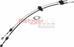 Cable Pull, manual transmission METZGER 3150072