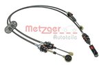Cable Pull, manual transmission METZGER 3150042
