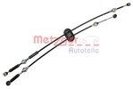 Cable Pull, manual transmission METZGER 3150162