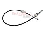 Cable Pull, manual transmission METZGER 3150108