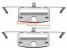 Accessory Kit, disc brake pad METZGER 109-1644