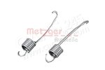 Repair Kit, parking brake lever (brake caliper) METZGER 113-0505