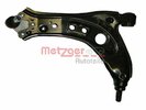 Control/Trailing Arm, wheel suspension METZGER 58013201