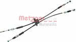 Cable Pull, manual transmission METZGER 3150061