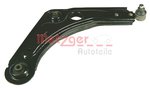 Control/Trailing Arm, wheel suspension METZGER 58036702