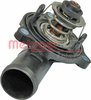 Thermostat, coolant METZGER 4006076