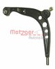 Control Arm/Trailing Arm, wheel suspension METZGER 58022501