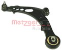 Control Arm/Trailing Arm, wheel suspension METZGER 58034001